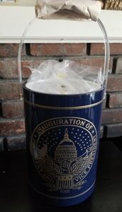 Ronald Regan presidential ice bucket. Rare.